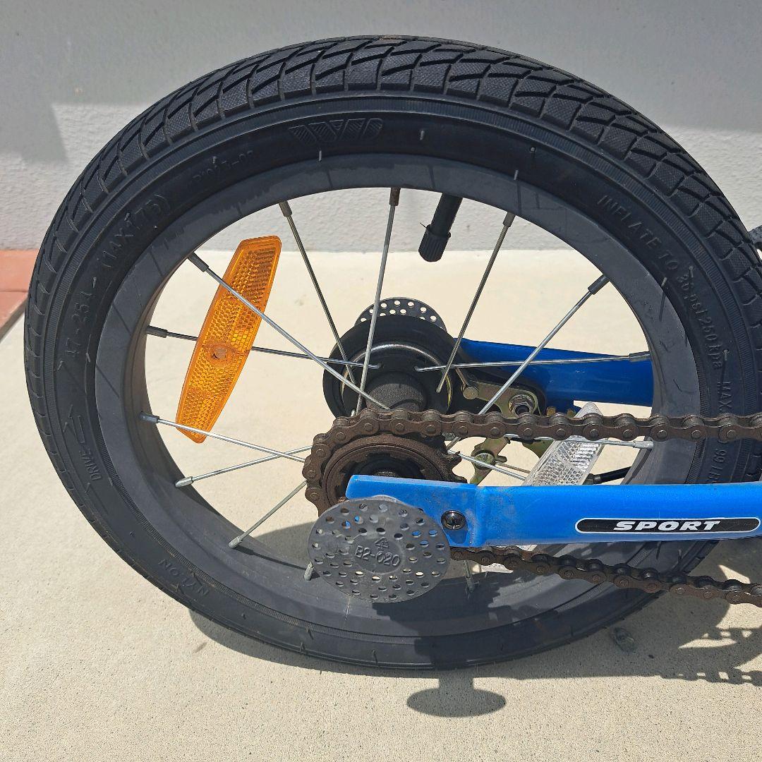 【良品】STRIDER ストライダー 14x ブルー スタンド付