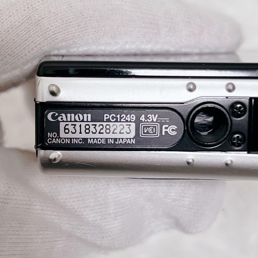 【美品】Canon IXY DIGITAL 910 IS シルバー コンデジ