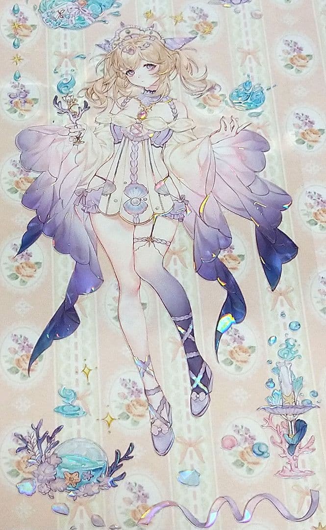 J1000＃织海伴我(贝壳光)Wines切り売り海外人物マステ女の子