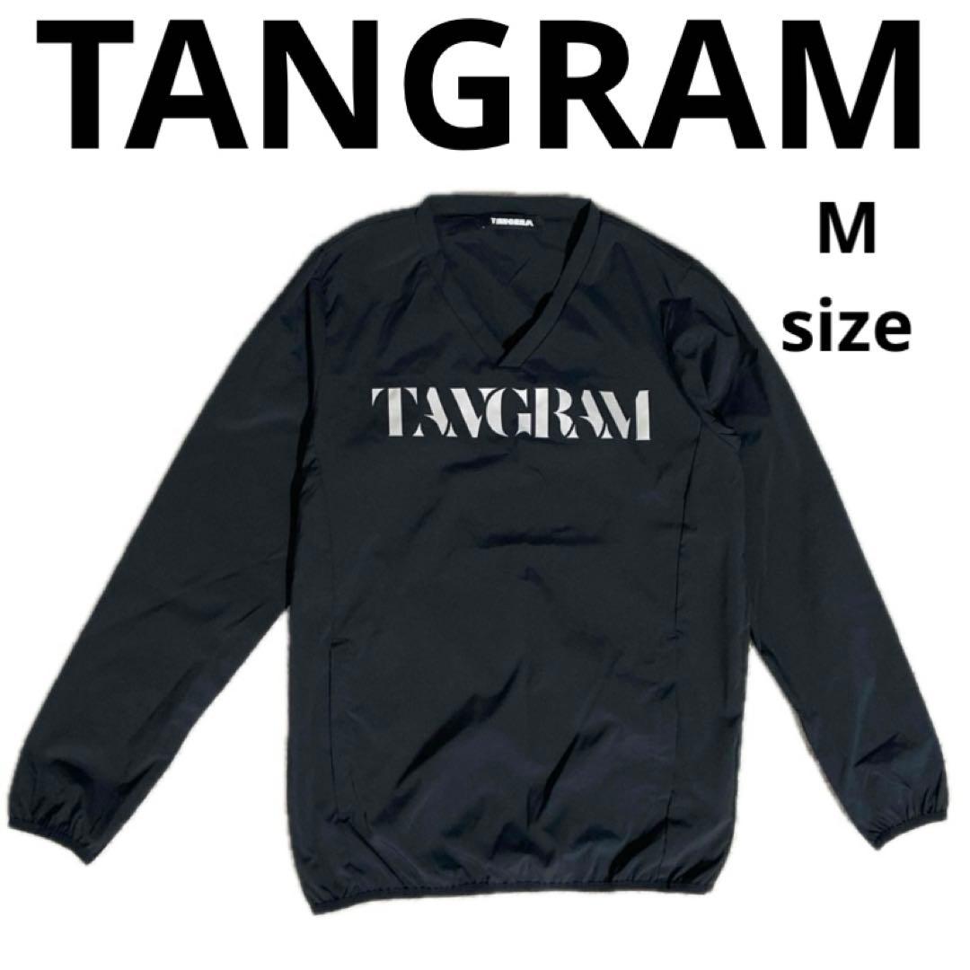 TANGRAM タングラム　長袖プルオーバー　Vネック　ゴルフウェア M
