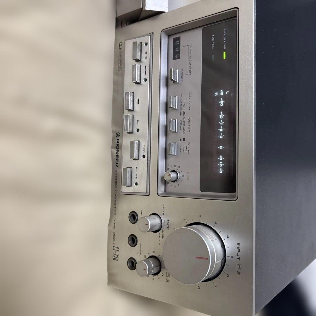 PIONEER CT-720 ステレオカセットデッキ