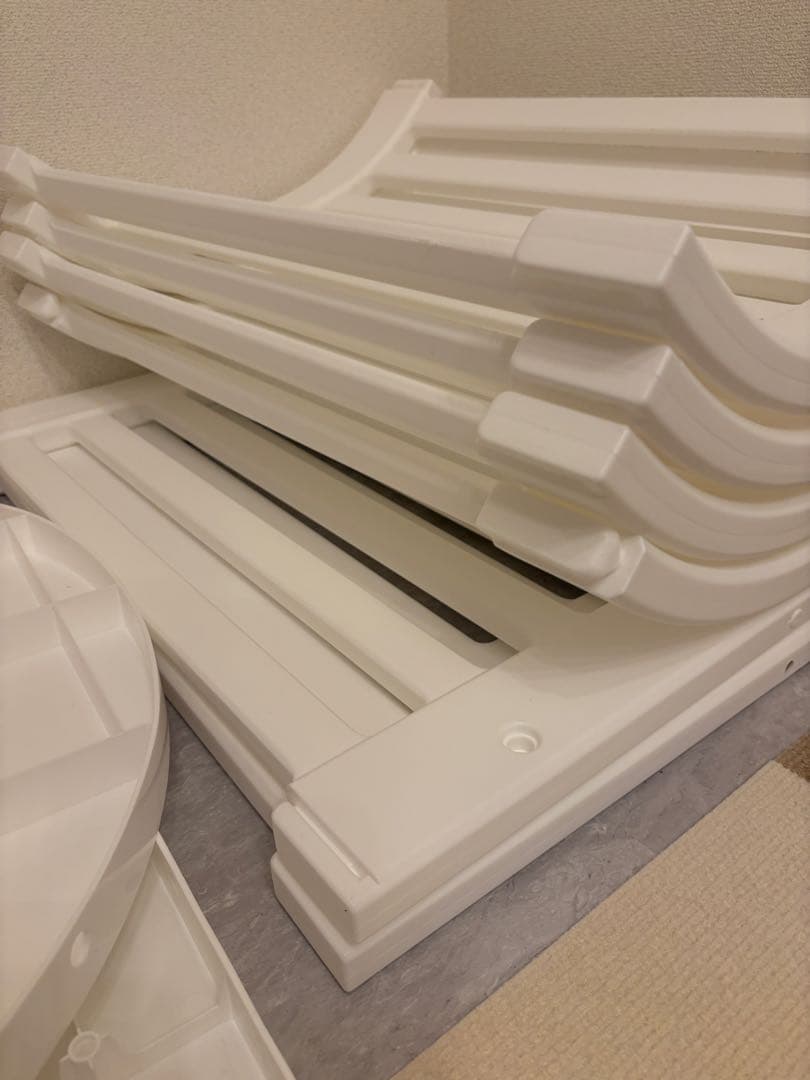 【韓国大人気ブランド】DoriDori ペットサークル ホワイト&ペットステップ