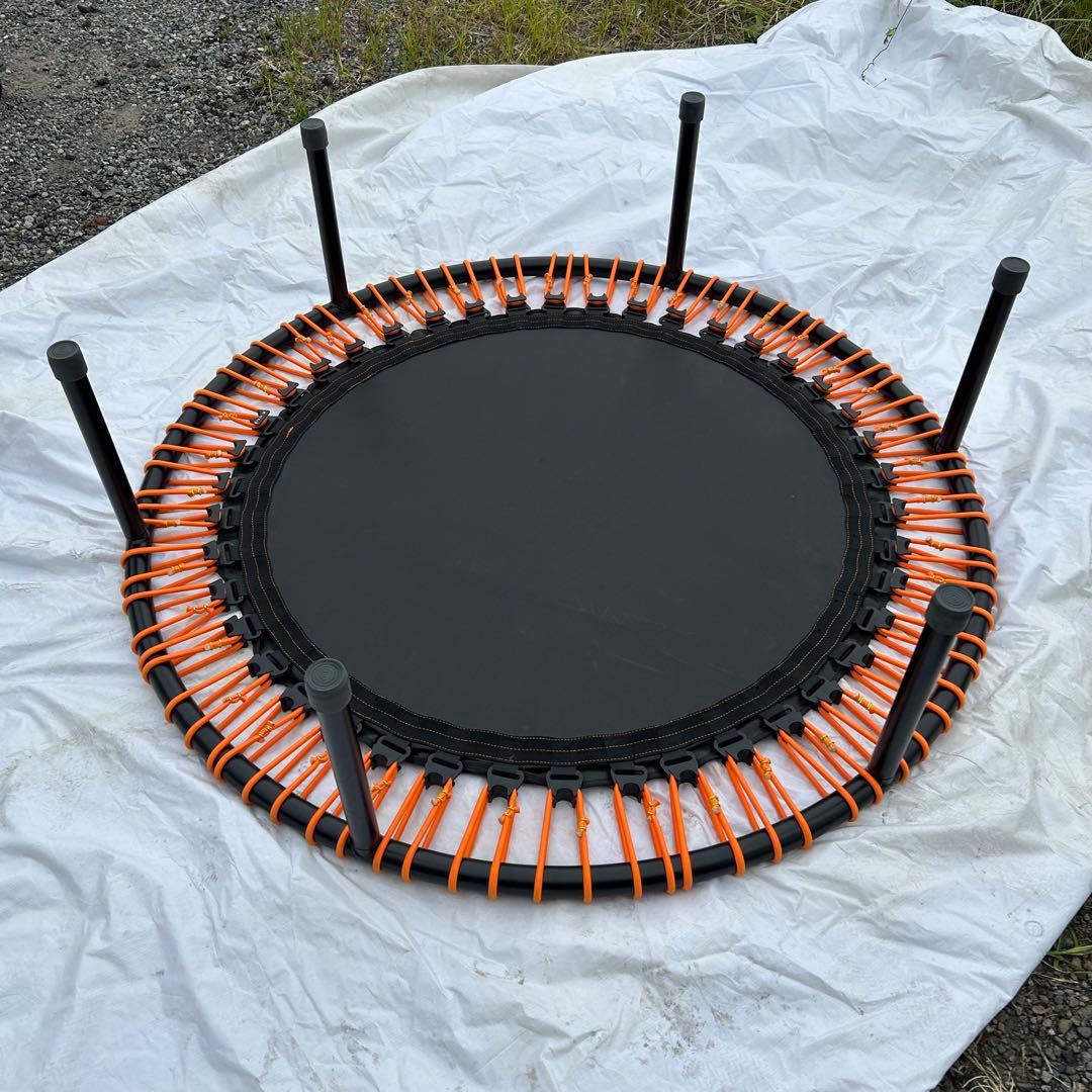 bellicon 円形トランポリン オレンジと黒　ドイツ製　クラシック