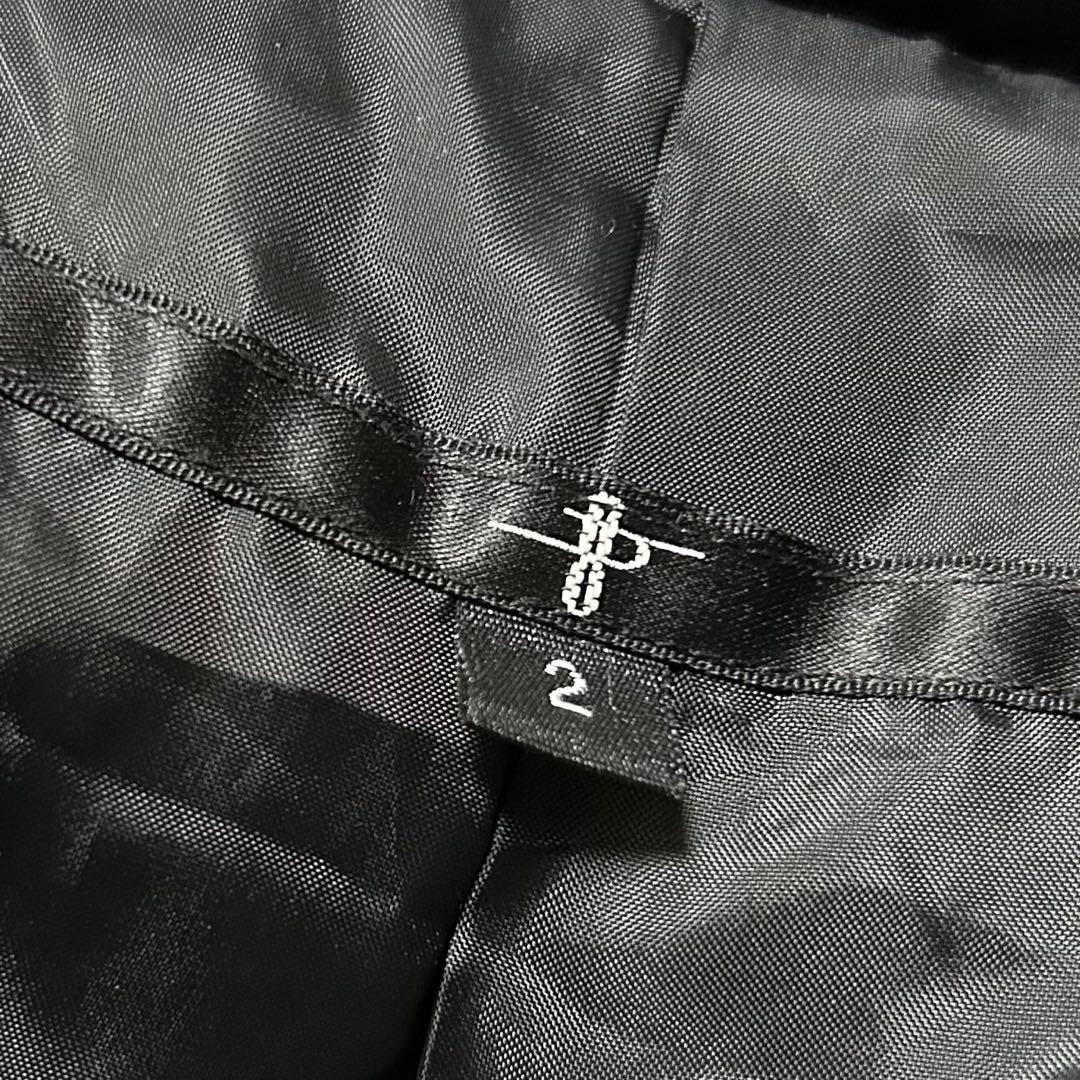 00s NO ID ダウンジャケット ファー ダブルジップ お兄系 Tech