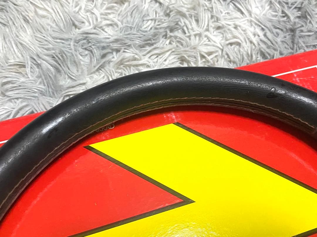 MOMO CORSE 350mm レザーステアリング　即決大歓迎