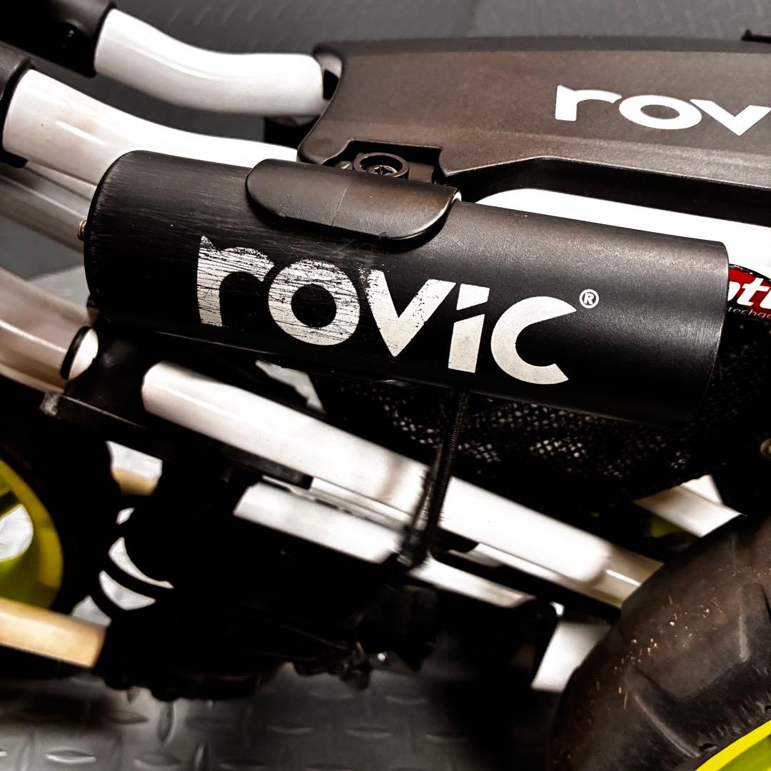 【人気モデル】rovic ゴルフ用 手押し式 プッシュカート コース ラウンド