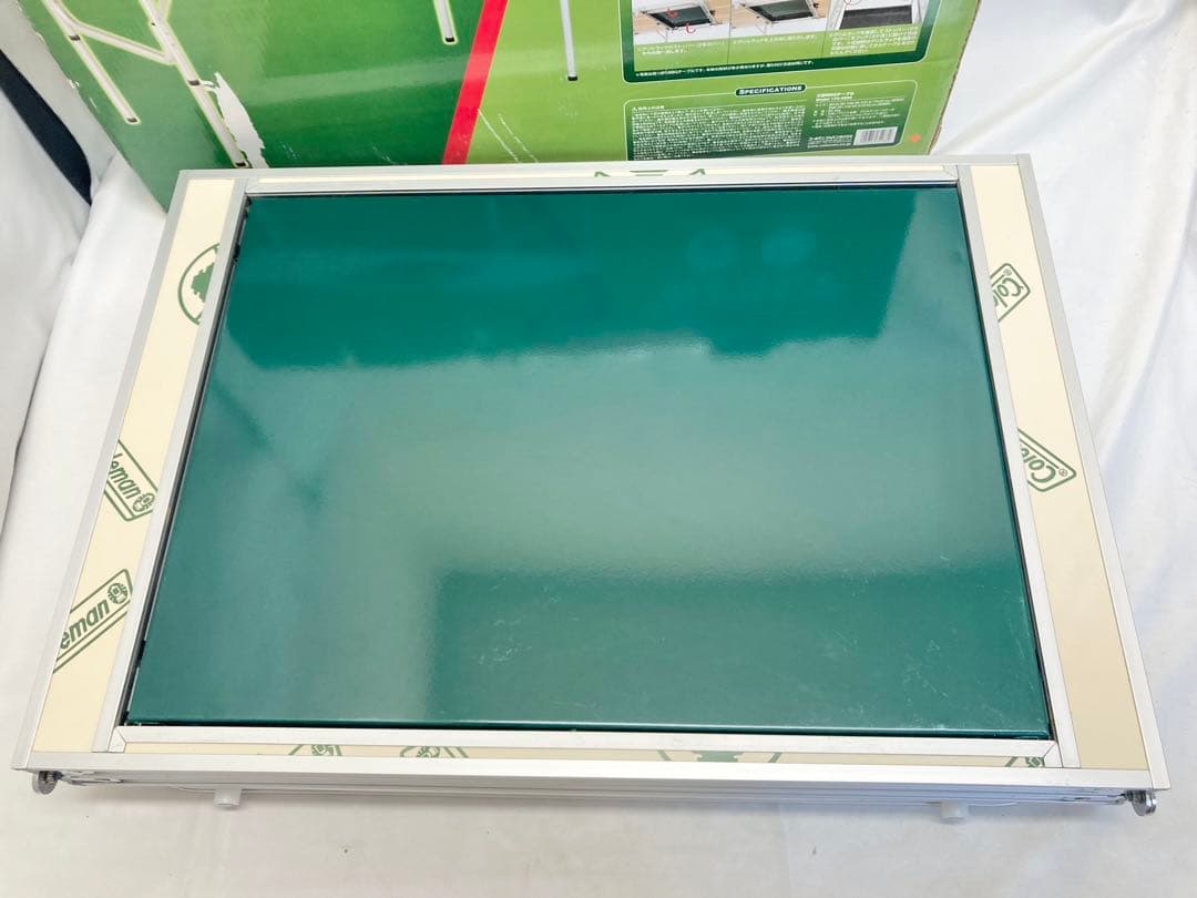 Coleman コールマン　フォールディングテーブル　三つ折り　BBQテーブル