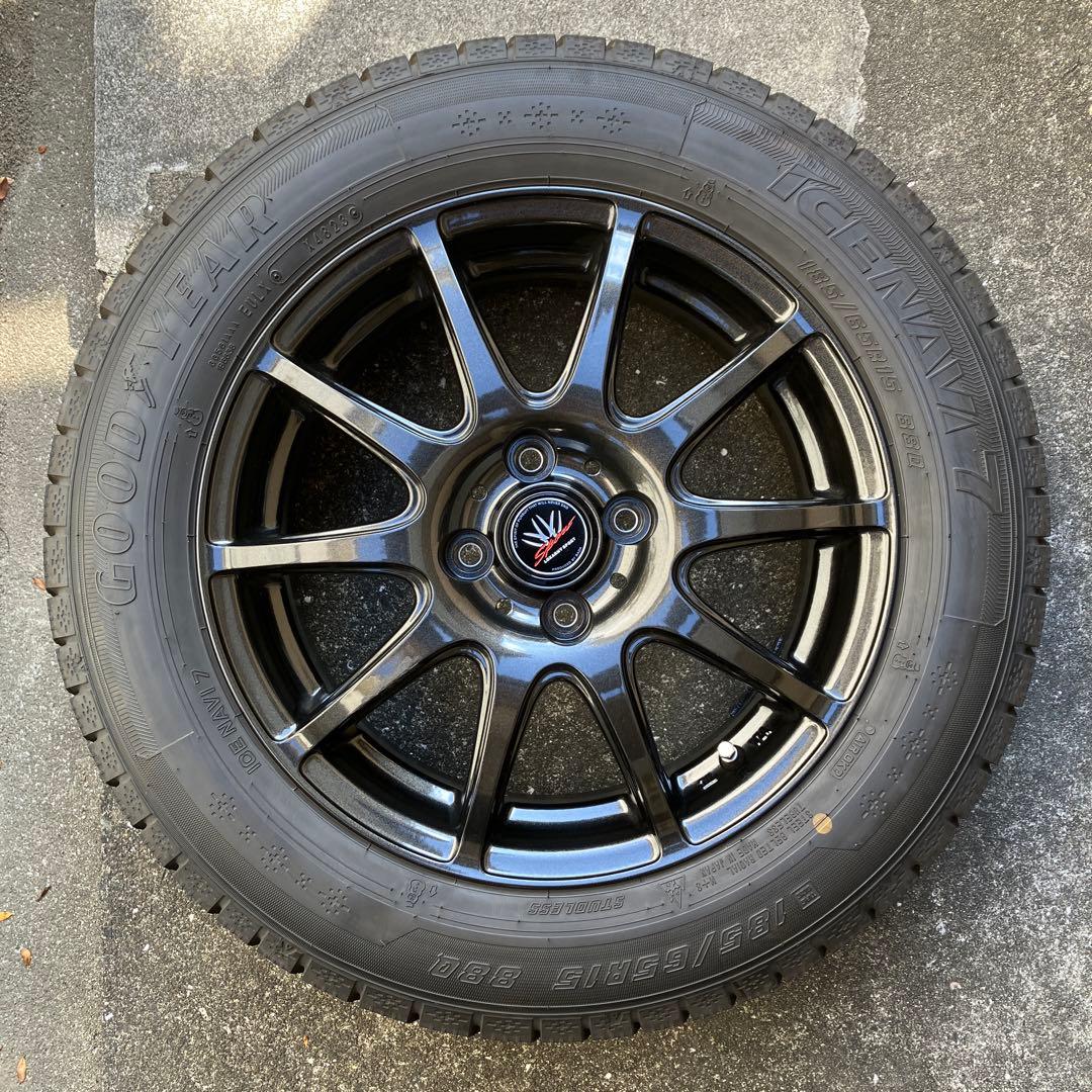 ロクサーニスポーツ RS-10 15インチ　スタッドレス　セット　送料込み