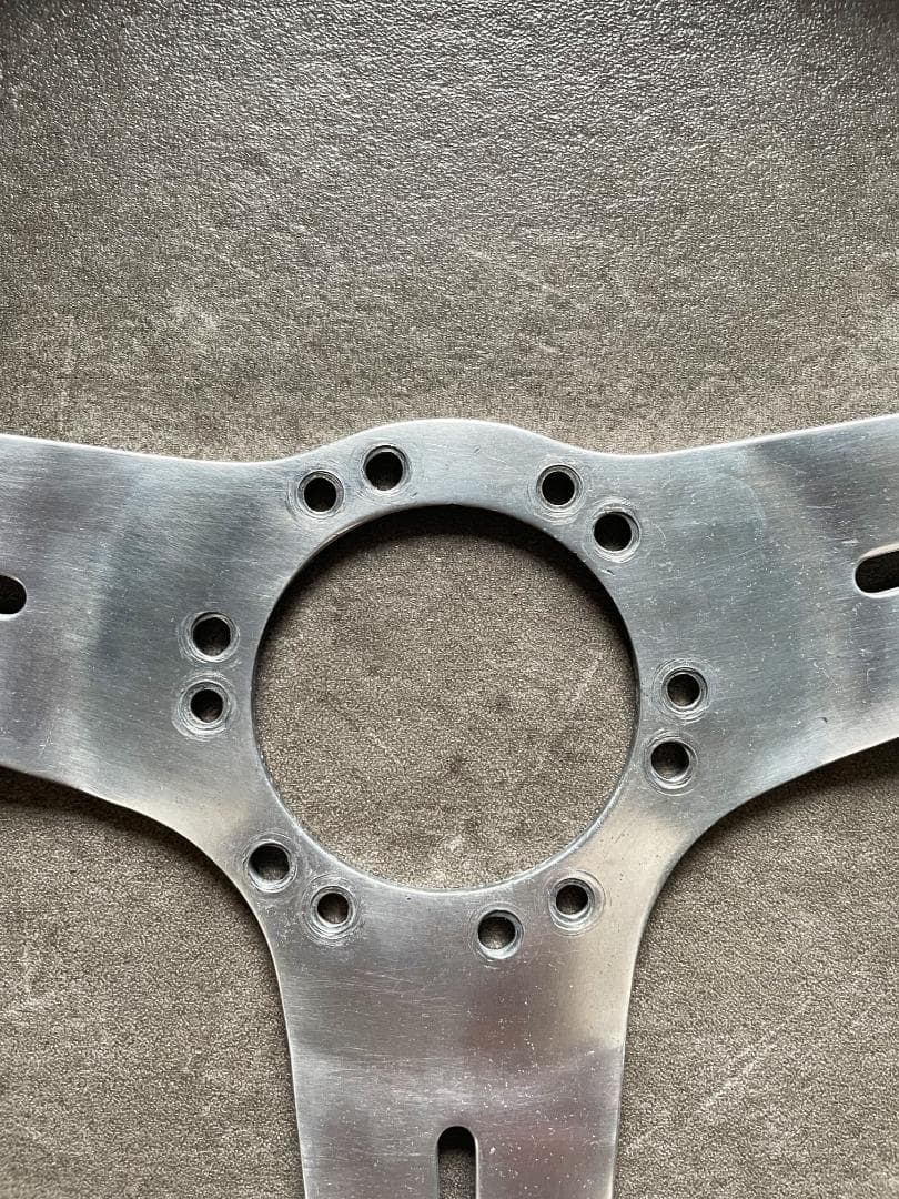 【直径約39cm】当時物 NARDI クラシックウッドステアリング 希少サイズ