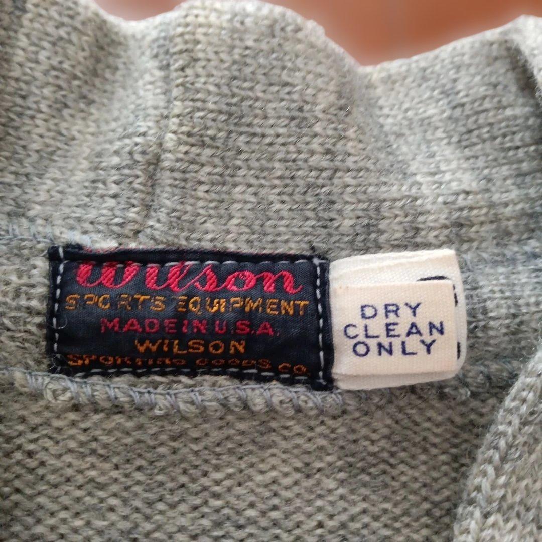 40sウールカーディガン ウィルソン WILSON ビンテージ