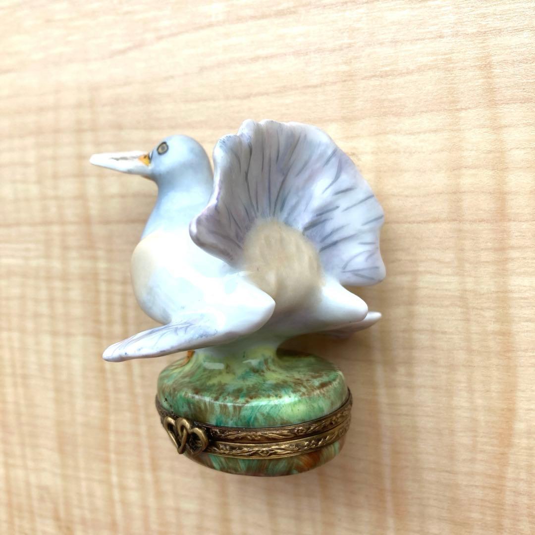 リモージュボックス　鳩