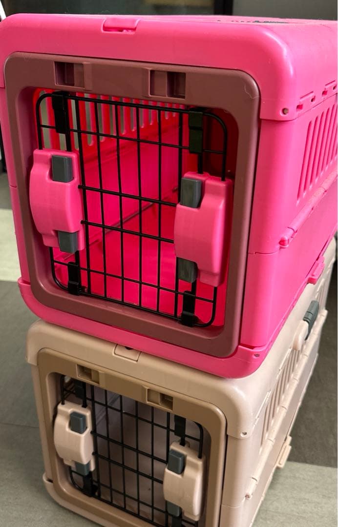 リッチェル　折りたたみキャリー　2つセット