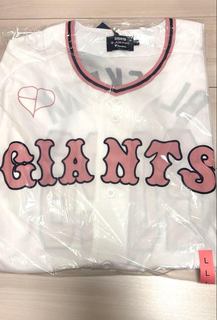 読売ジャイアンツ×BLACKPINK ユニフォーム ホワイト Lサイズ