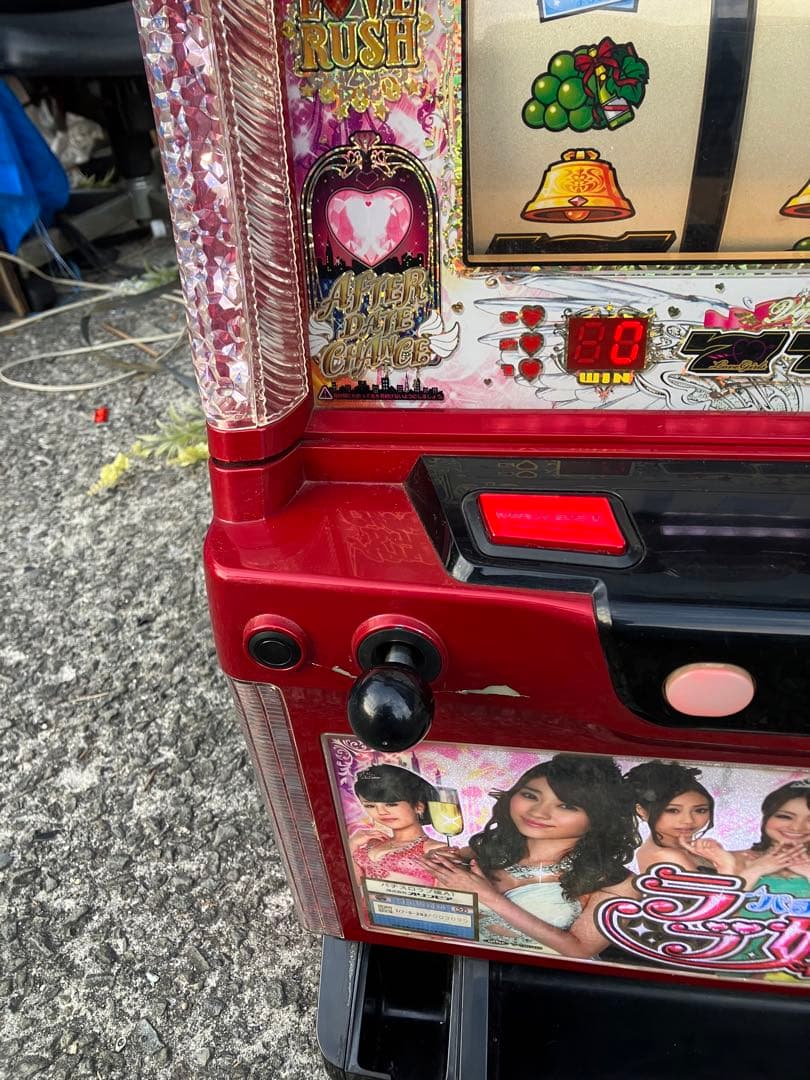 パチスロ実機　　ラブ嬢