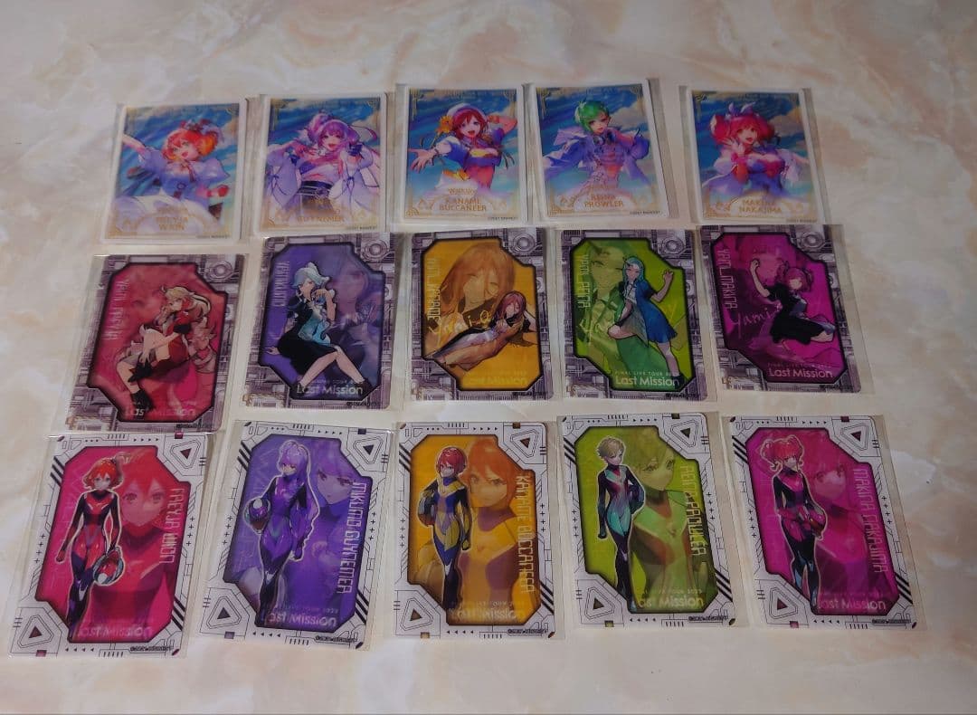 マクロスΔ　ワルキューレファイナルミッション　会場ガチャフルコンプリートセット