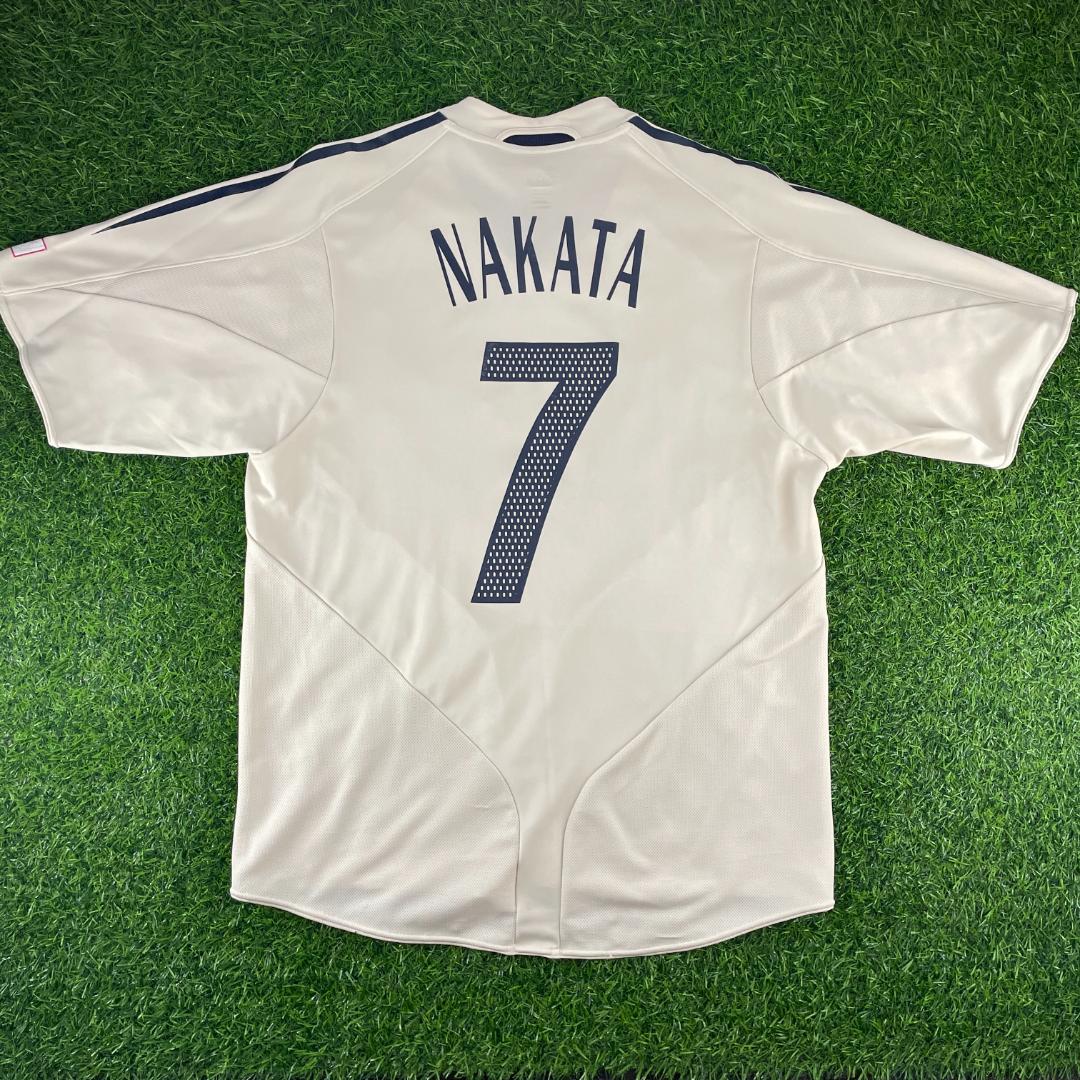 日本代表 2004 中田英寿 アウェイ 正規品 ユニフォーム アディダス XL