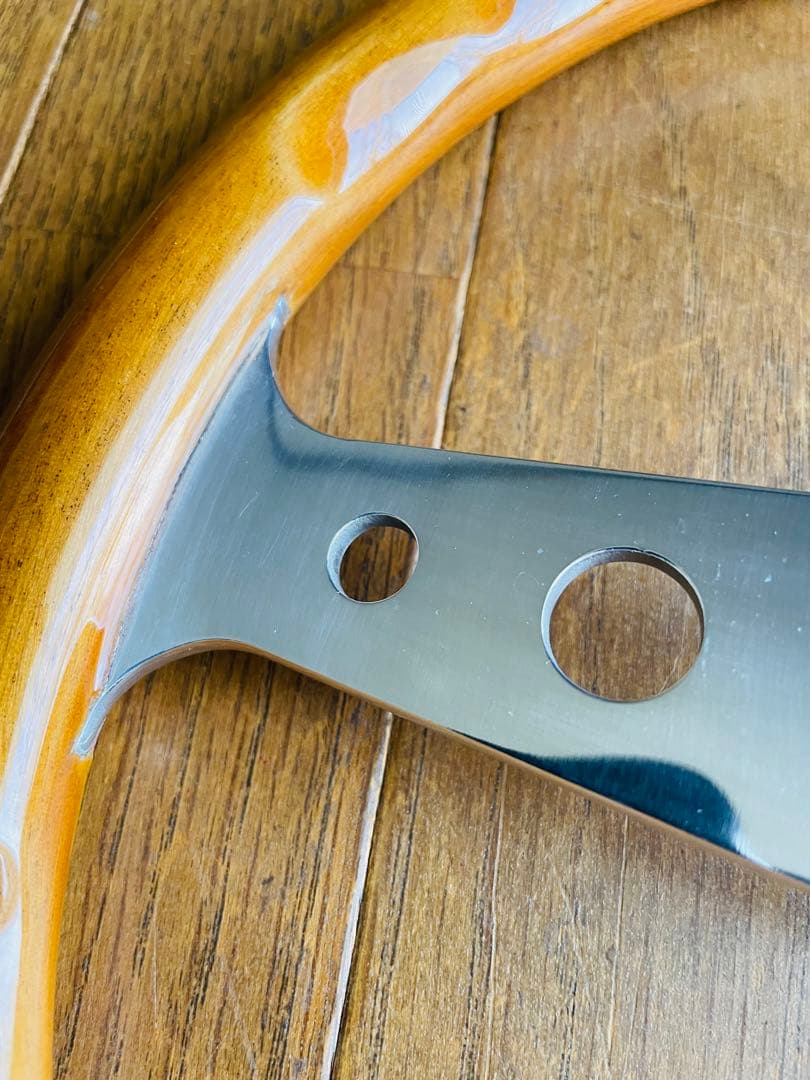 SuperINDY MOMO スーパーインディ　モモウッドステアリング34.5Φ