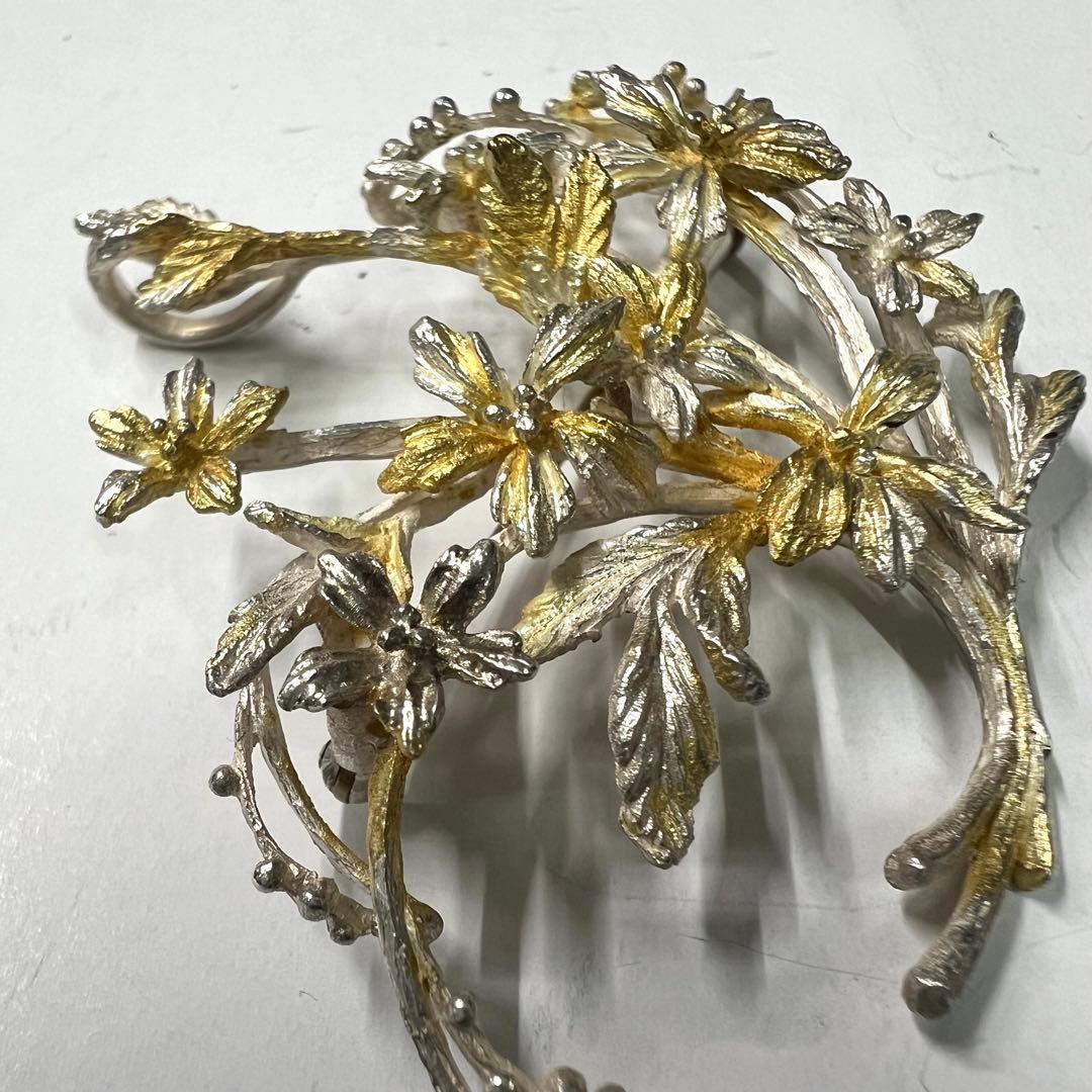 岩倉康二 シルバー silver ブローチ ペンダント 康二刻印