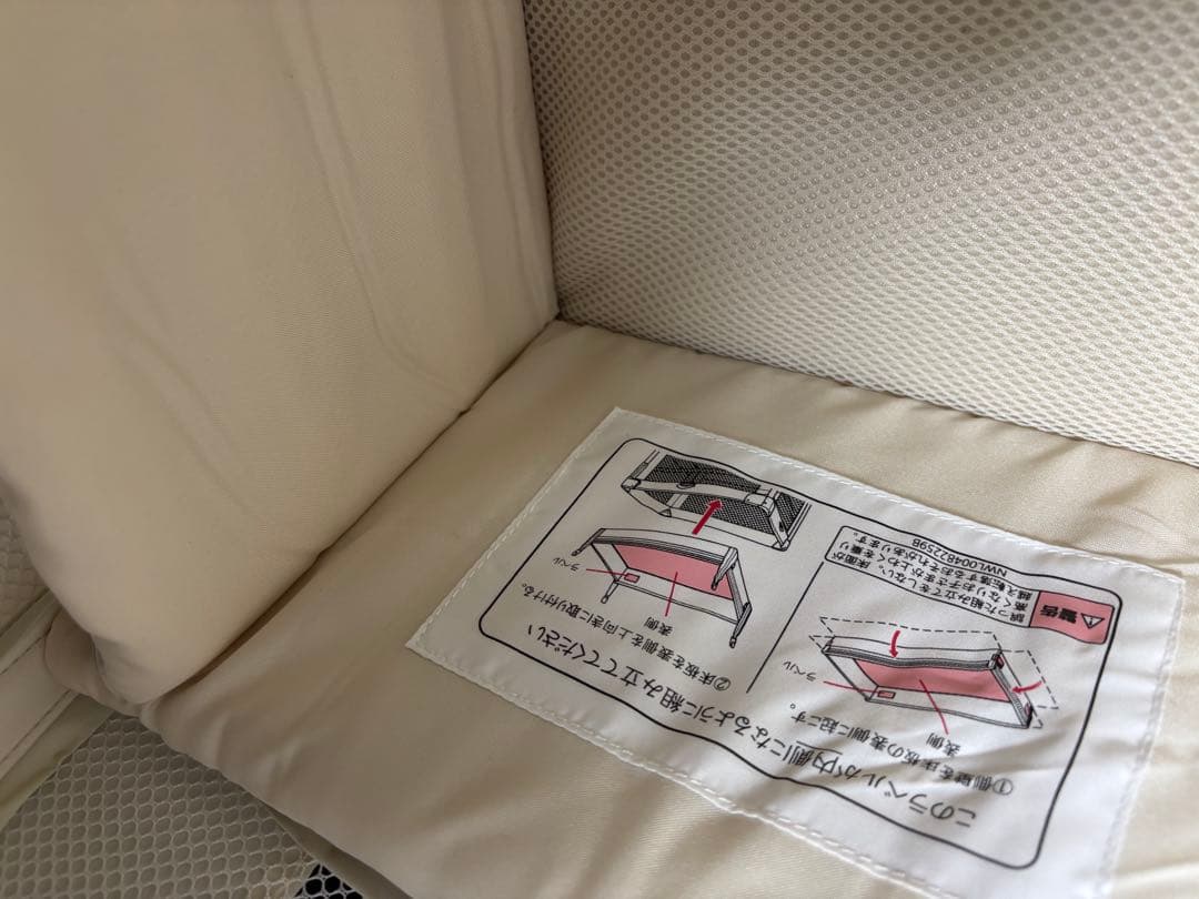 美品　Aprica ベビーベッド ココネル　エアープラス　ココネルエアー