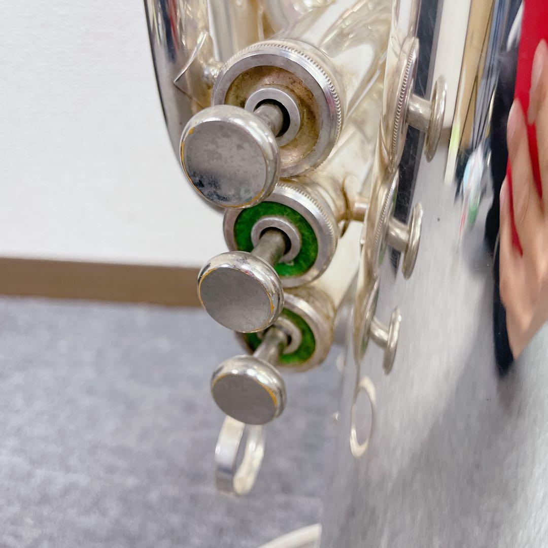 KING マーチングバリトン シルバー USA 1124-BSP