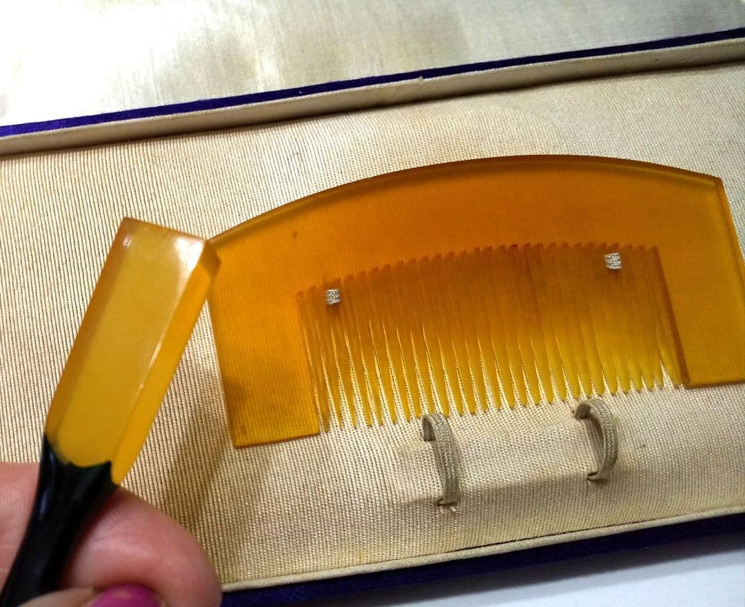 貴重な白鼈甲 かんざしセット★本物