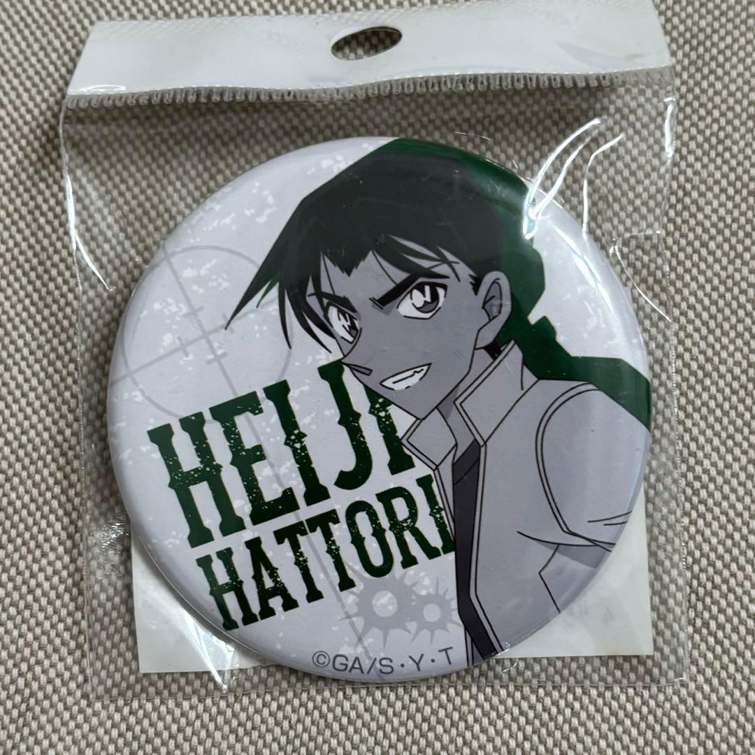 名探偵コナン から紅の恋歌 コナンプラザ限定 缶バッジ 服部平次