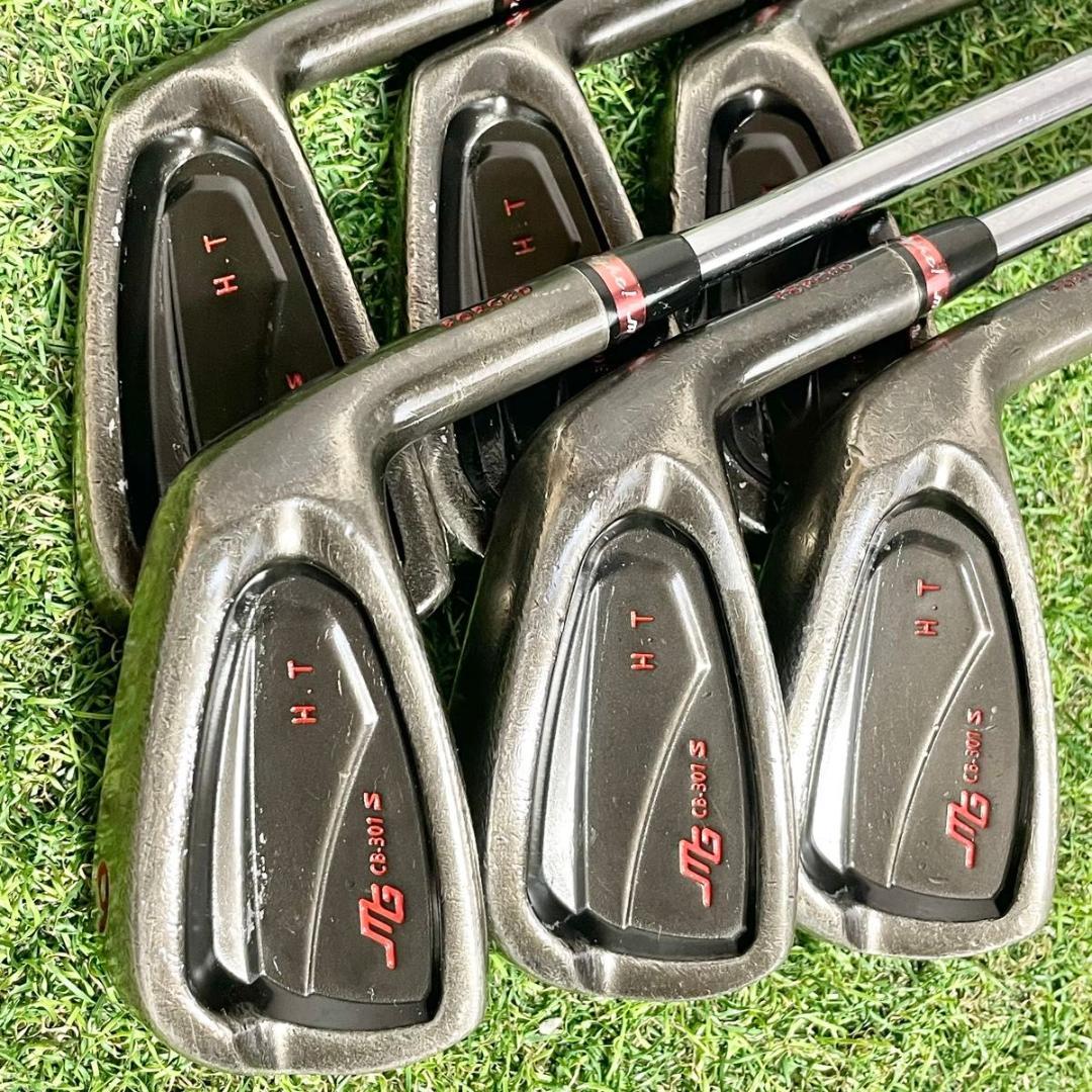 三浦技研 CB-301 ブラック アイアンセット メンズ 6本 S 右 地クラブ