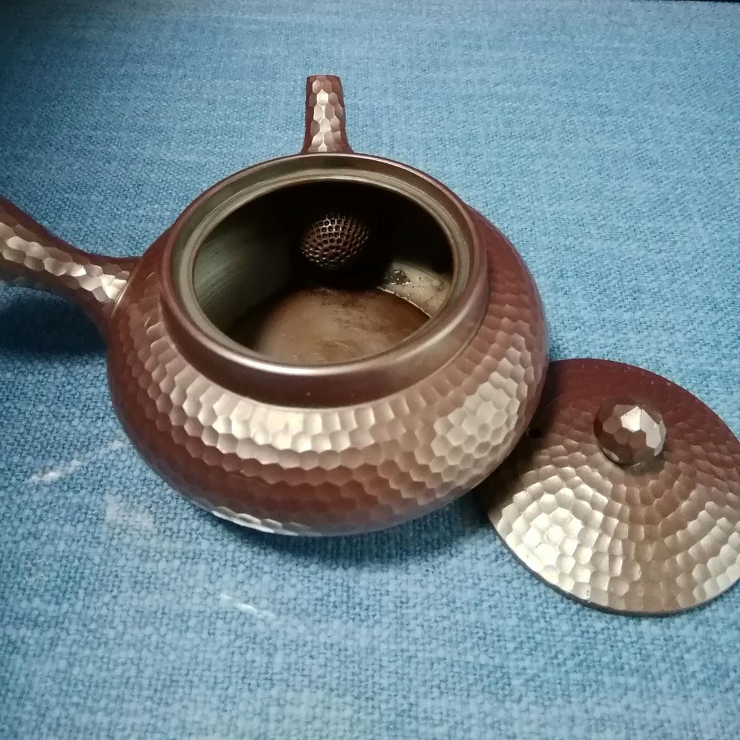 万古焼手造り急須　極細ダイヤモンドカット仕様