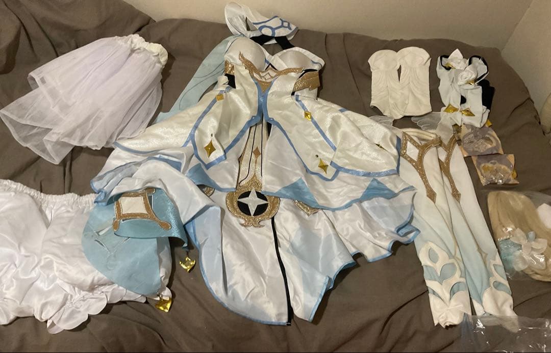 原神　蛍　コスプレ衣装　ウィッグ付き　三分妄想