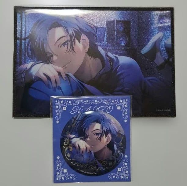 ② KAITO はぴこれ 缶バッジ 色紙