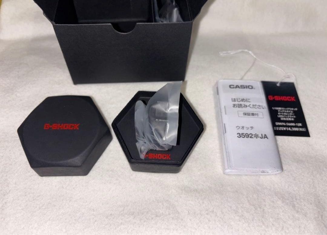 CASIO　G-SHOCK　リングウォッチナノ DWN-5600-1JR