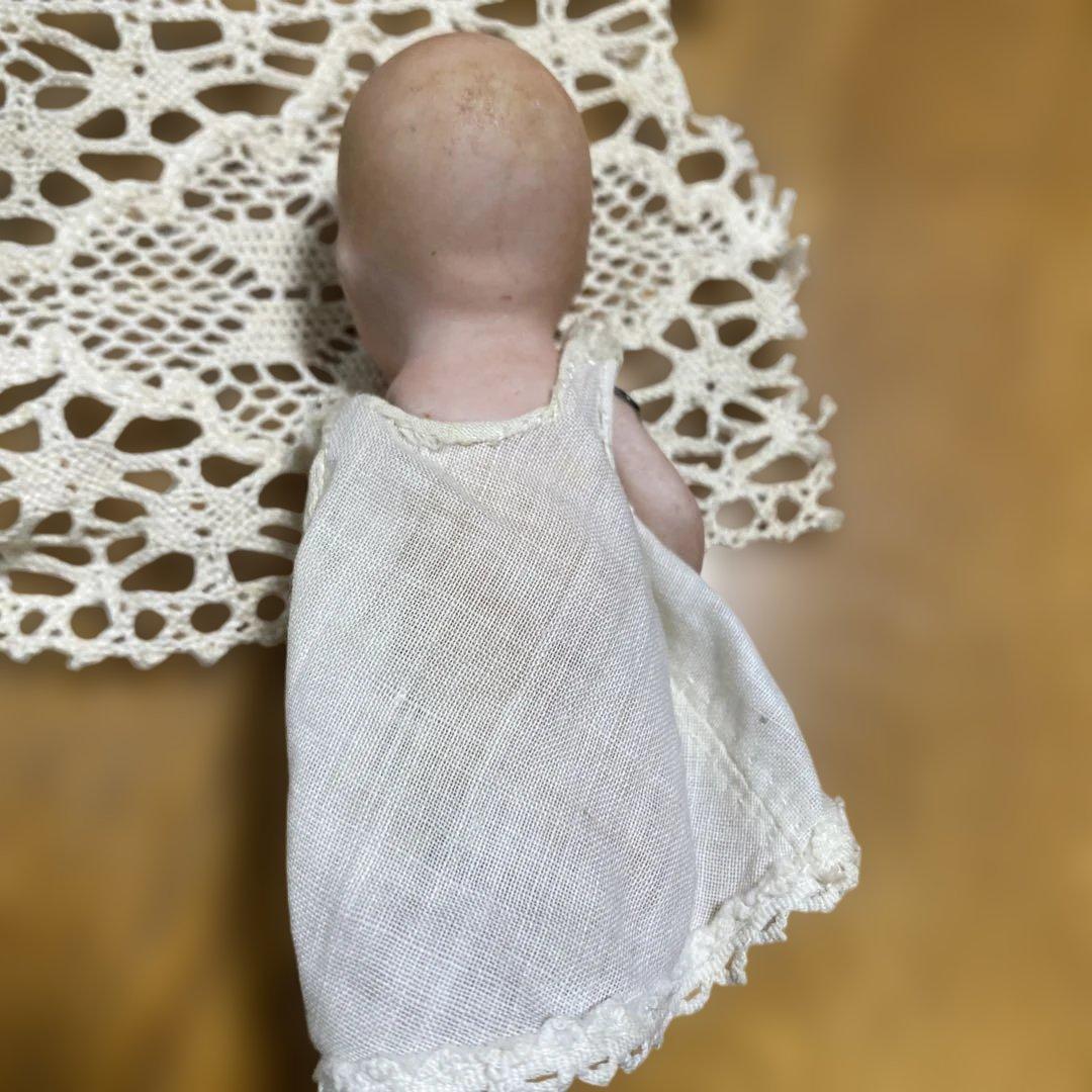 ビスクドール　ミニチュアベビーカー 付き