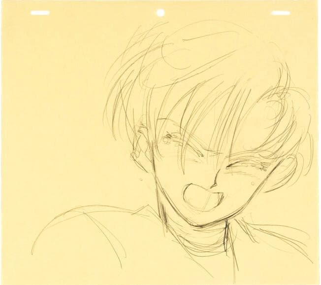 ★ 貴重品セーラームーン　★伊藤郁子直筆レイアウト修正画3点　セーラーウラヌス