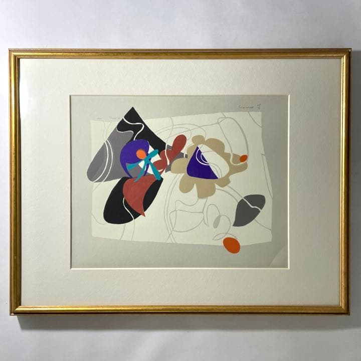 ◆【本荘まさ子】Harmony 1995年 シルクスクリーン NEW YORK◆