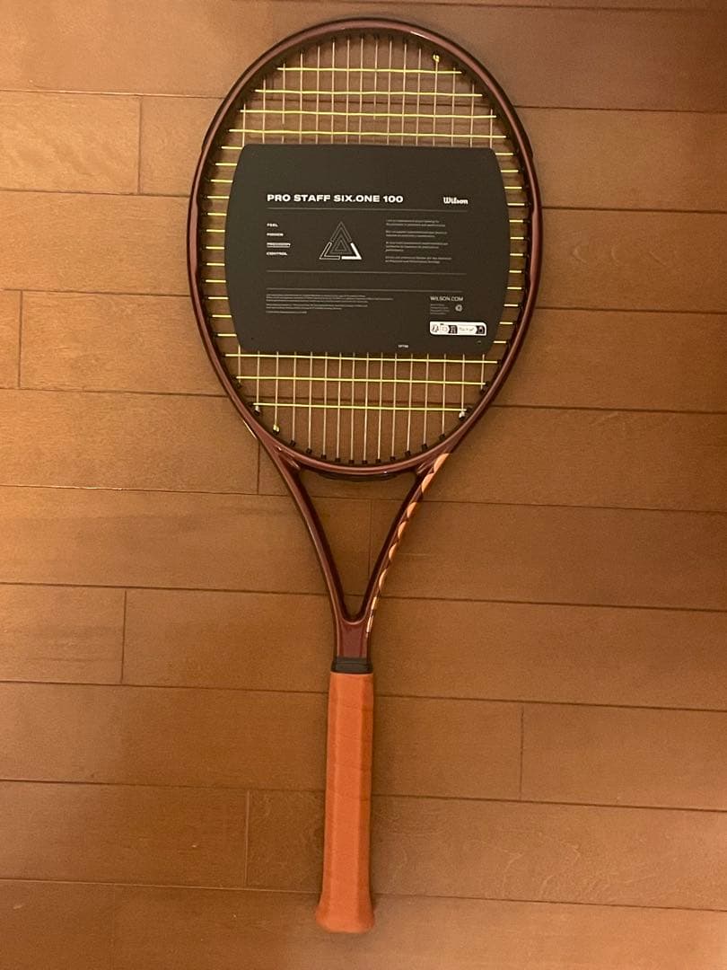 【超美品】Wilson Pro Staff six.one 100 v14 G2