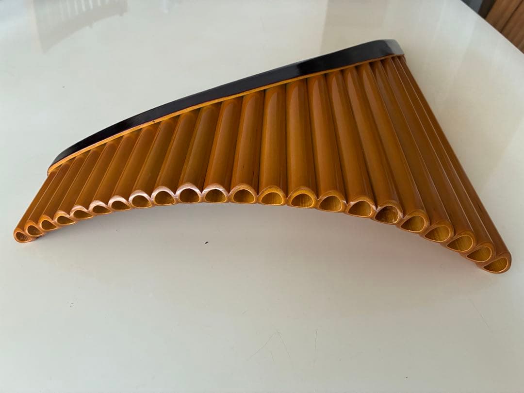 新品パンフルート　本格プロ用　ペルー調達 22菅