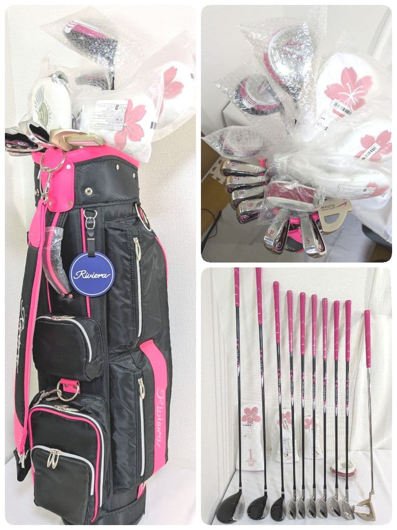 WORLD EAGLE レディースゴルフセット L 美品バッグ付