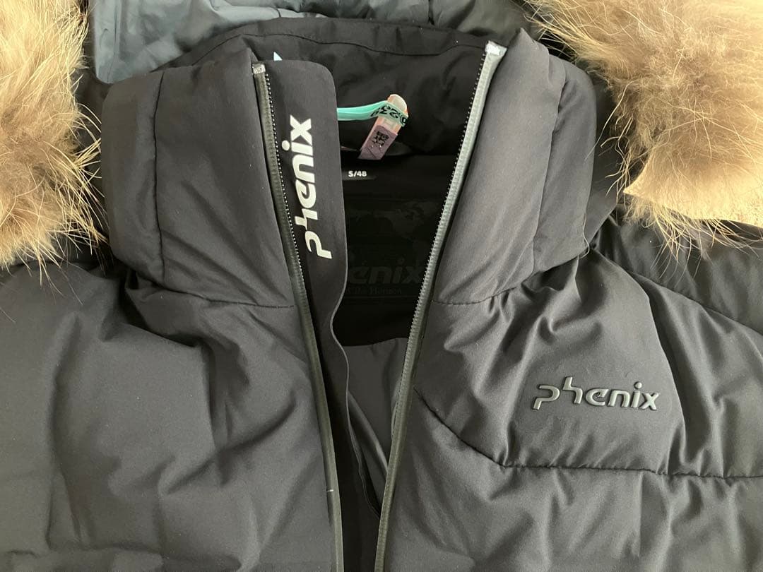 phenix 黒 ファー付きジャケット 男性用