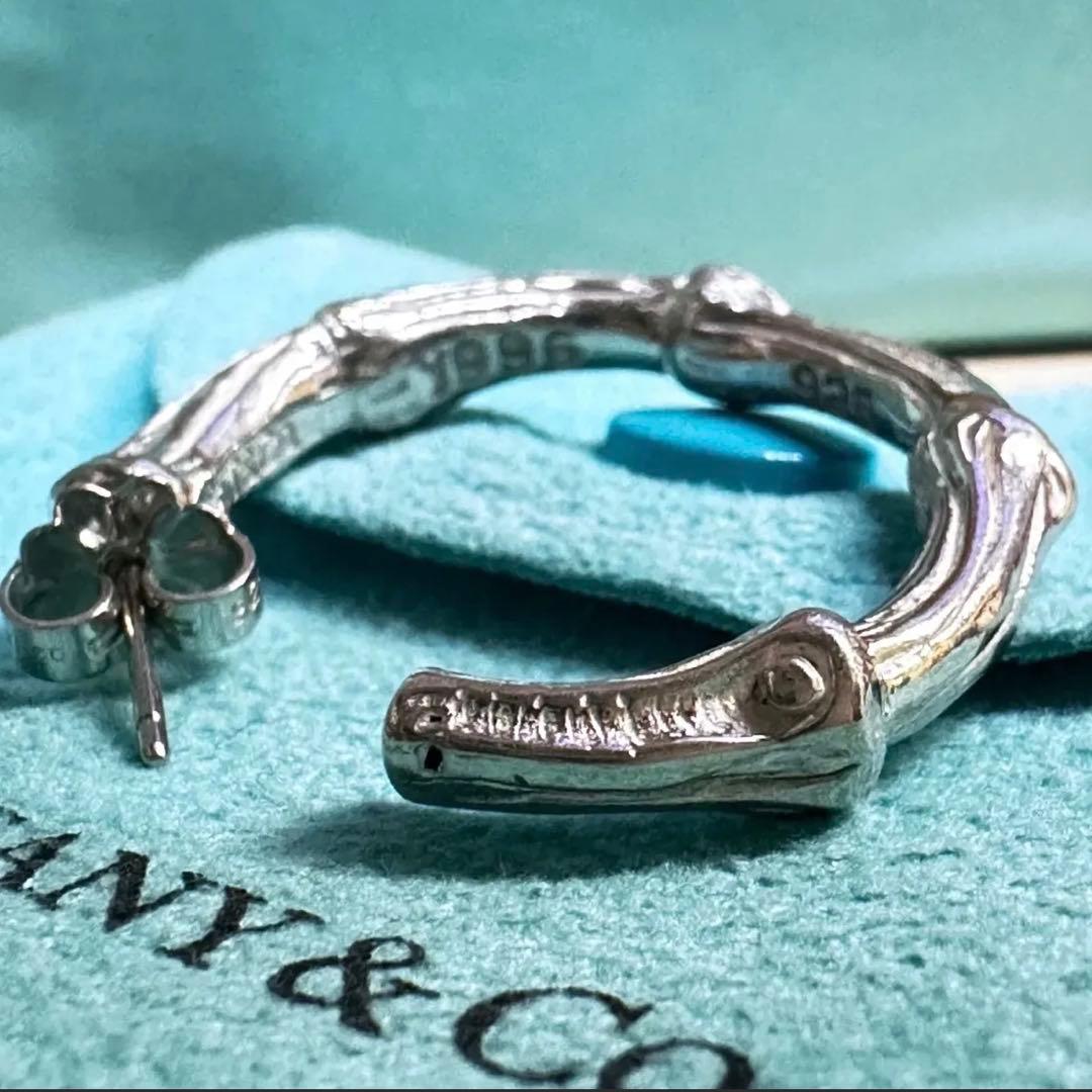 TIFFANY&Co. ティファニー バンブー フープピアス シルバー　ピアス