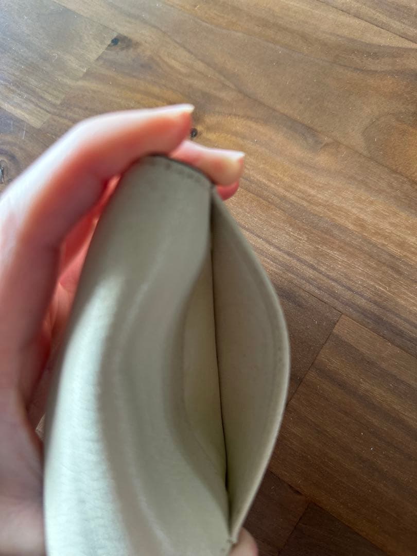 Dior アイボリー レザー 名刺入れ