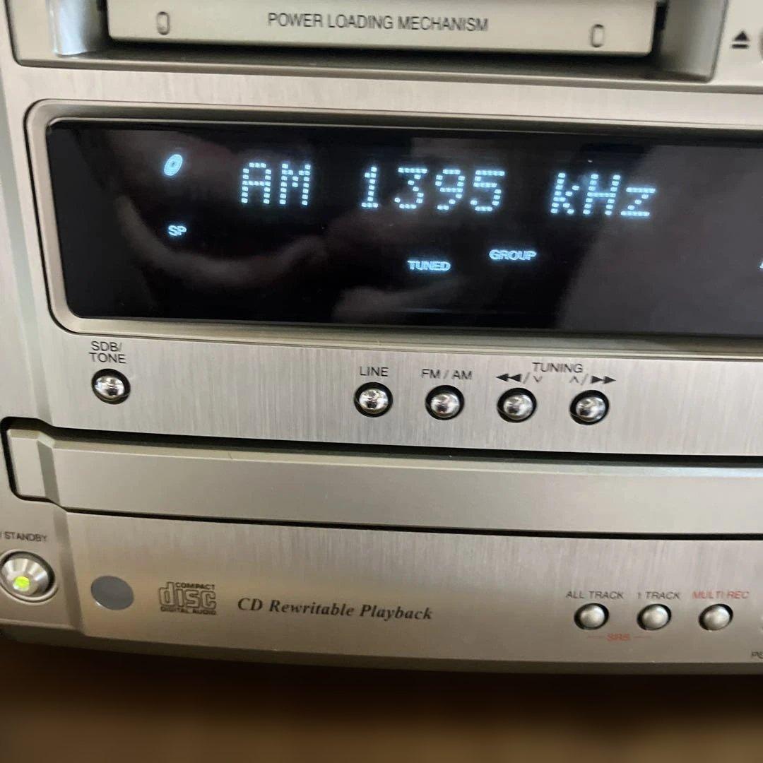 DENON D-MG33ベルト交換済CDMD動作