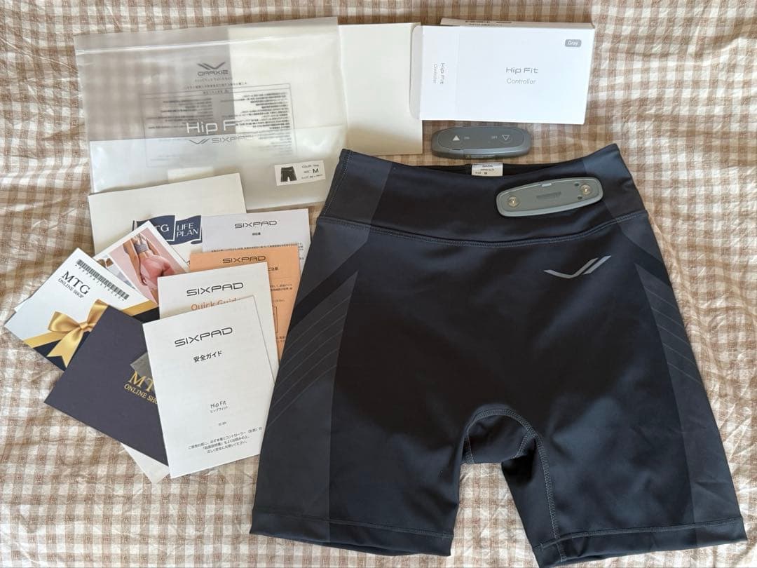 Hip Fit EMSトレーニングショートパンツ M グレー