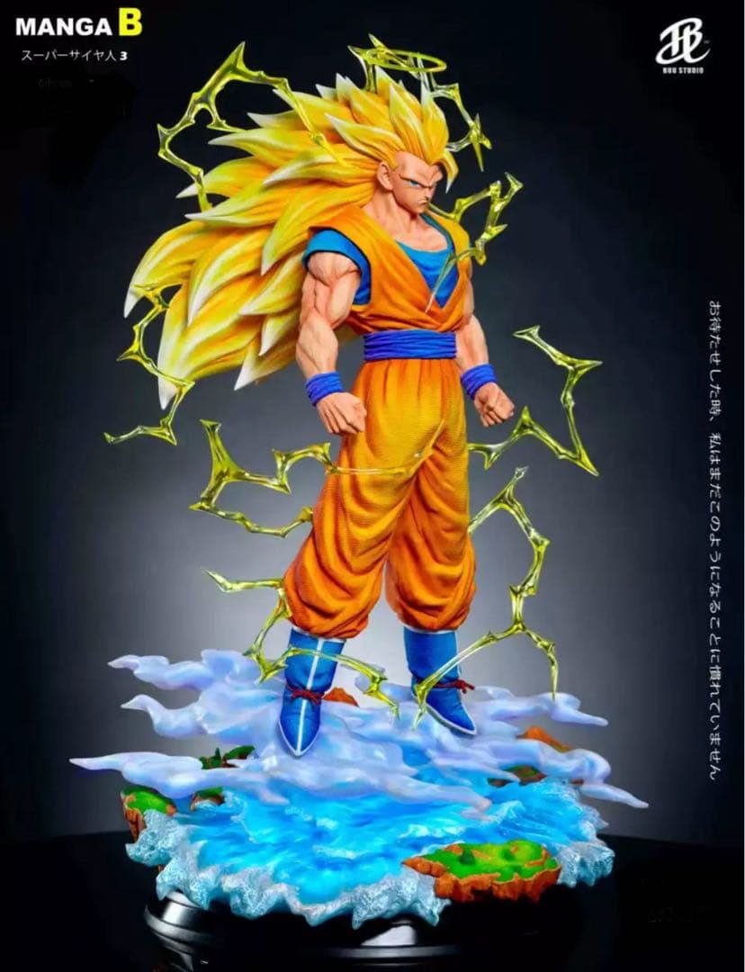 ドラゴンボール 孫悟空 ガレキ ガレージキット スタチューX①⑥⑥