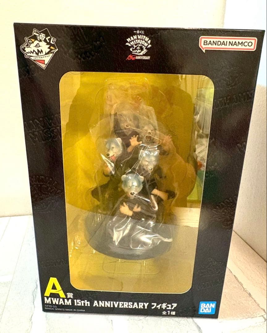 一番くじ　MAN WITH A MISSION　マンウィズ　A賞　フィギュア