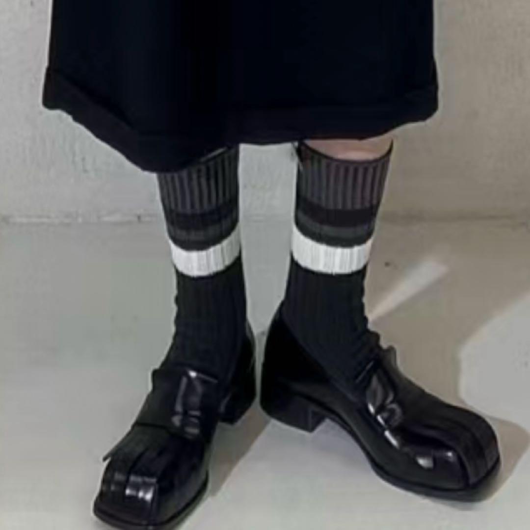 RAF SIMONSフリンジ ローファー