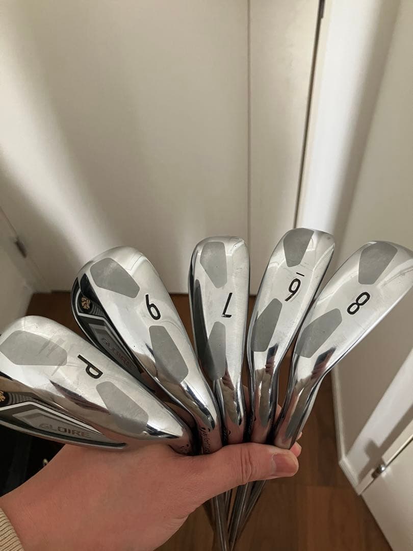 グローレ (5本セット) アイアンセット　シャフトS テーラーメイドGLOIRE