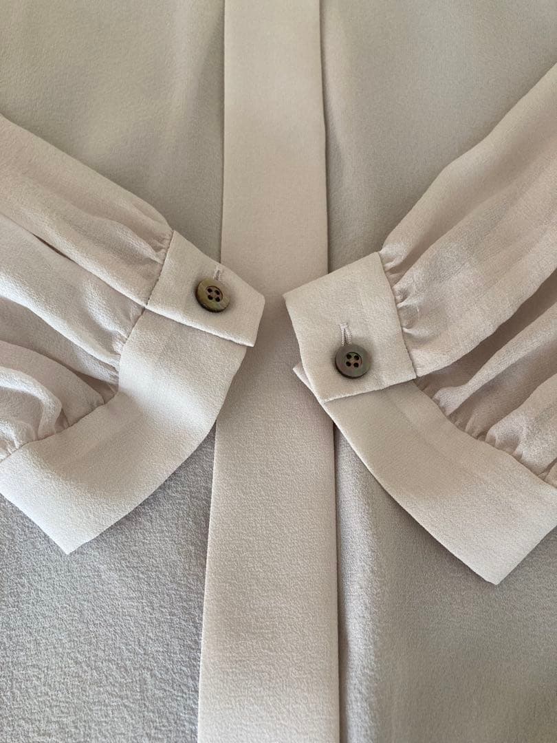 最終 美品 mina perhonen sylph シルクブラウス 40