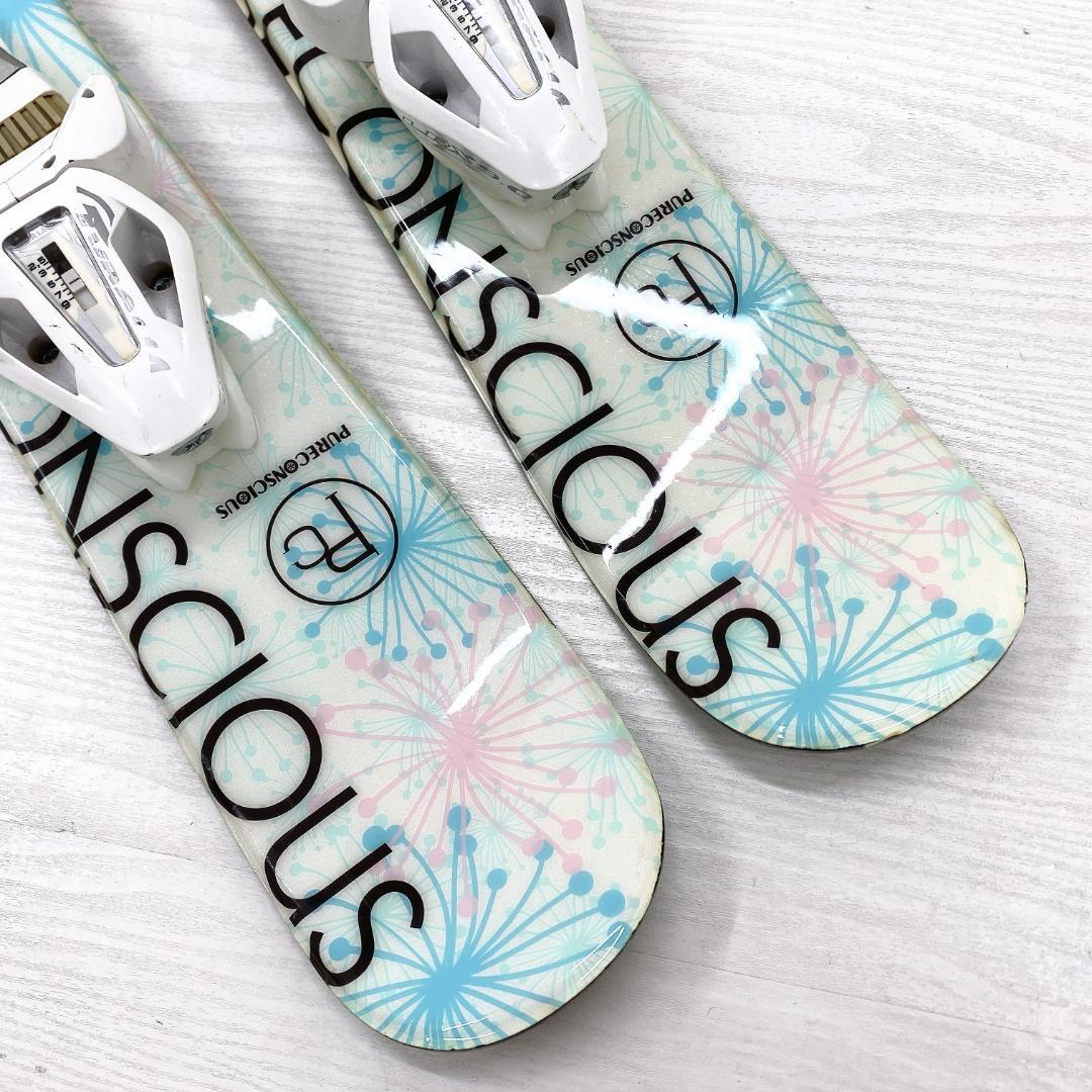 PURE CONSCIOUS 90 レディース ショート スキー 90cm