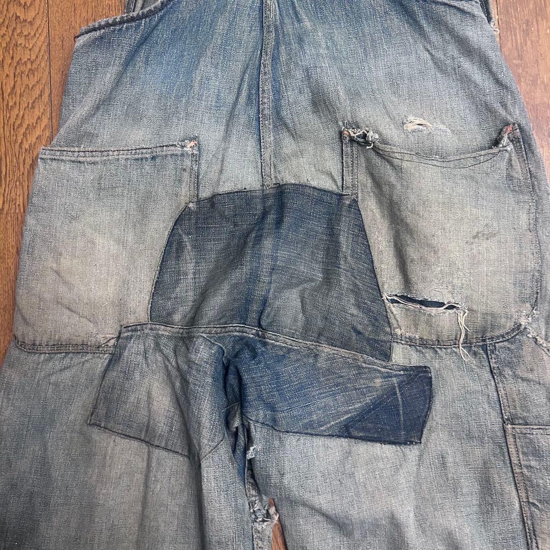 40s 50s 大戦 オーバーオール 月桂樹 vintage