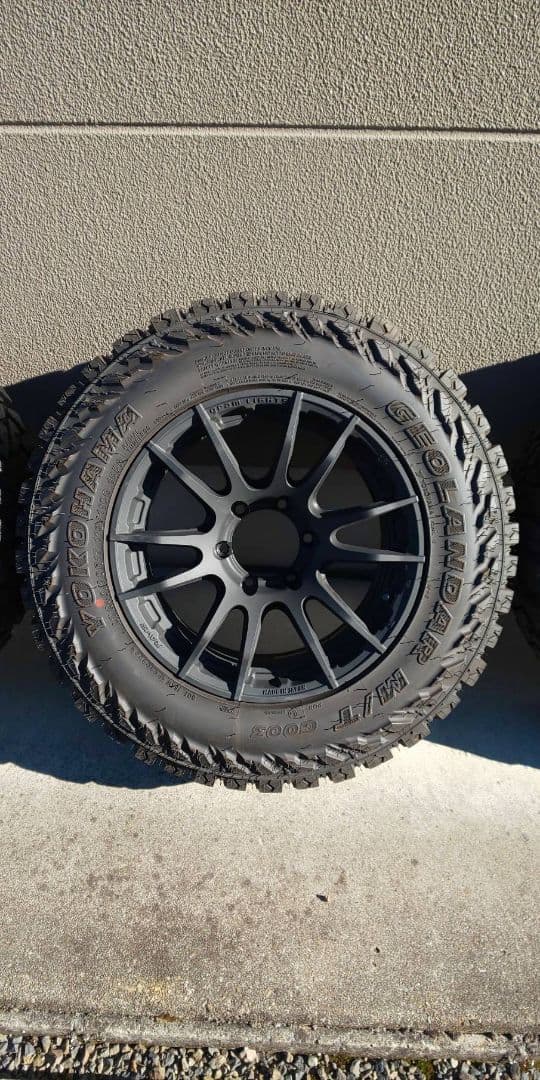 RAYS グラムライツ 57XR-X 横浜GEOLANDAR M/T 引取り限定